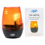 Aproape nou: Lampa LED de semnalizare deschidere poarta PNI LMP130, 12-265V, interm