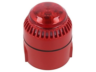 Semnalizator luminos și acustic EATON ELECTRIC cu sirenă și lumină flash LED IP65 foto