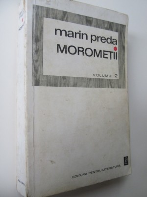 Morometii (vol. 2) - Marin Preda foto
