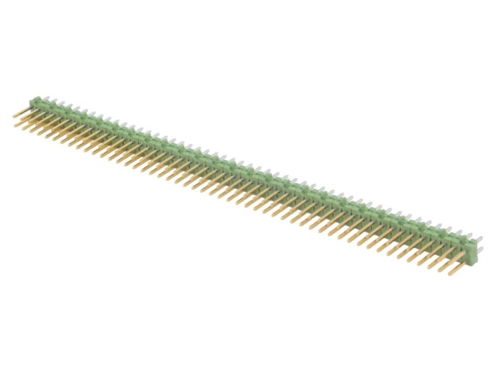 Conector pini drept 2,54mm THT