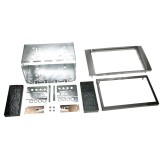 Kit rama 2DIN argintiu Connects2 CT23FD04 pentru Ford Focus, Fiesta, C-Max