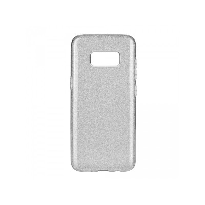 Husa TPU OEM Shining pentru Nokia 5.1, Argintie foto