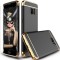 Husa telefon Samsung S8 Plus ofera protectie 3in1 Ultrasubtire - Black Matte