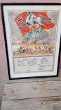 Tablou /Certificat Militar German