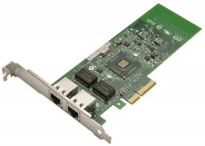 Placa Retea Dell, Intel PRO Dual Port PCI-e 10/100/1000, 1 GbE, DP/N 01P8D1 foto