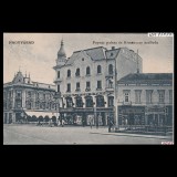 Carte poștală veche Oradea &ndash; Pony&aacute;r Palota / Riman&oacute;czy Sz&aacute;lloda (Palatul Pony&aacute;r / Hotel Riman&oacute;czy) &ndash; 1913