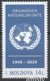 MOLDOVA 2025, ONU, serie neuzata, MNH