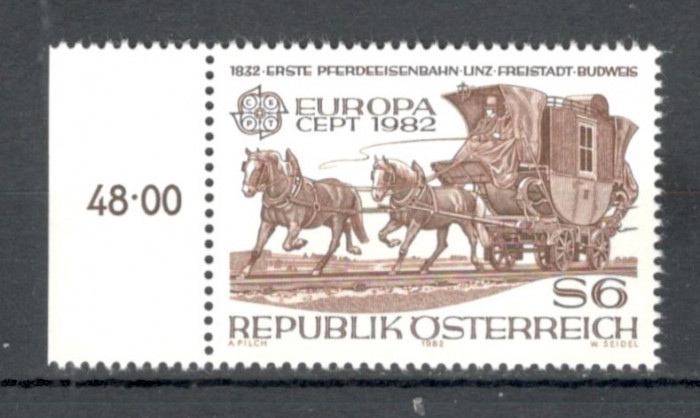 Austria.1982 EUROPA-Evenimente istorice SE.551