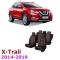 Huse scaune dedicate NISSAN X-TRAIL T32 2014 - 2019 cu insertii de piele ecologica