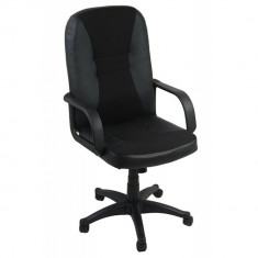 Scaun birou ergonomic OFF 711 negru foto