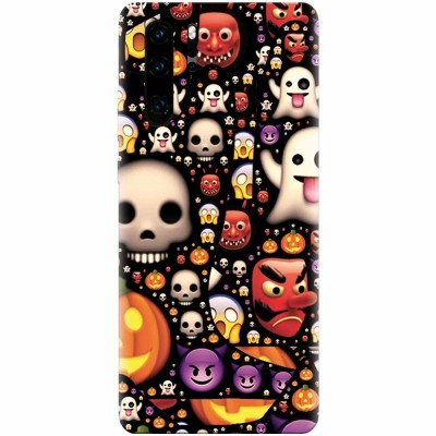 Husa silicon pentru Huawei P30 Pro, Emoji Mess foto