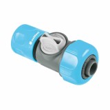 Cuplaj Rapid 3/4&quot; cu Ventil pentru Furtun de Grădină