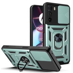 Husa pentru Motorola Edge 30 - Techsuit CamShield Series - Green
