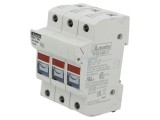 Suport Siguranță LOVATO ELECTRIC 10x38mm 3 Poli 32A 690VAC FB01F3PL pentru Șină DIN