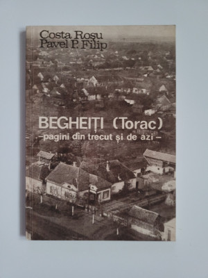 Banat/Banatul Sarbesc Becheti (Torac) Pagini din trecut si de azi 1976 dedicatie foto