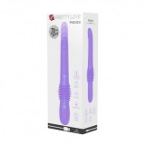 Vibrator Pretty Love Pazuzu Violet, Miscare Inainte/Inapoi, Reincarcabil USB, Silicon, Rezistent Apa, Stimulare Punct G