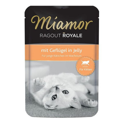 MIAMOR Ragout Royal Kitten pui &amp;icirc;n jeleu 100 g foto