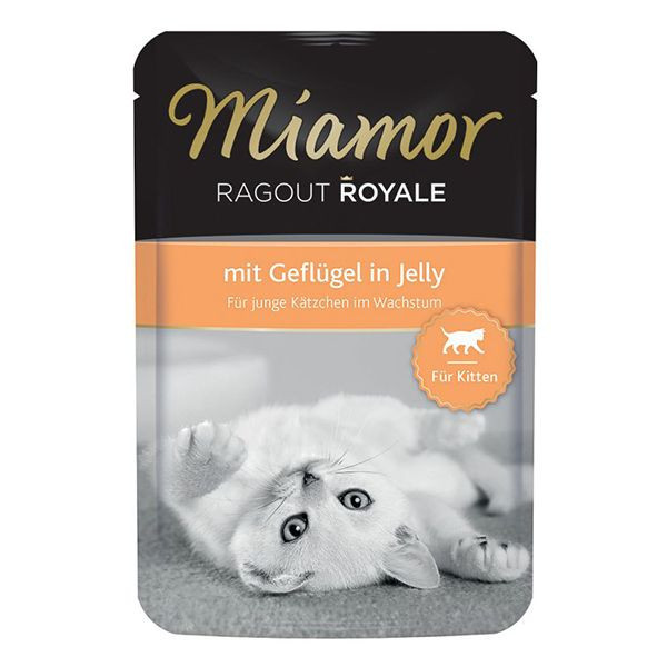 MIAMOR Ragout Royal Kitten pui &icirc;n jeleu 100 g