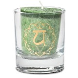LUM&Acirc;NARE PARFUMATĂ VOTIVĂ CHAKRA 4 - ANAHATA