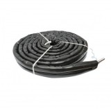 Teava 10m dubla din inox DN16-3/4 gofrata, flexibila, izolat cu cablu pentru sonda temperatura pentru instalatii solare rezidentiale