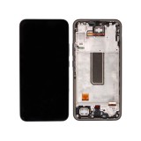 Display OLED cu Rama Negru Compatibil Samsung Galaxy A34 5G (A346) - Ecran Inlocuire