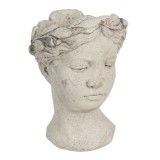 Cumpara ieftin Ghiveci piatra gri Women 18x17x25 cm