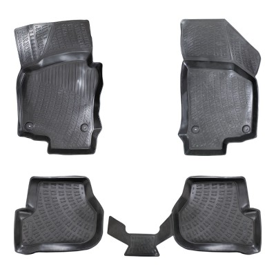 Set covorase auto cauciuc dedicate VW GOLF 6 (2008-2012) foto