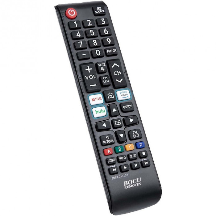 Telecomanda , Compatibila Samsung BN59-01315A, Netflix, Prime video, hulu, 32T4302, 32T5372, neagra