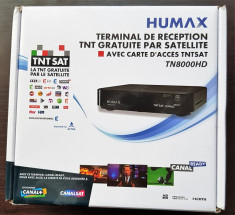 Receptor satelit HUMAX TN 8000 HD si card valabil 4 ani pentru TNTSAT foto
