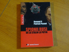 Domnul X Patrick Pesnot - Spionii rusi de la Stalin la Putin - Ed. Litera foto