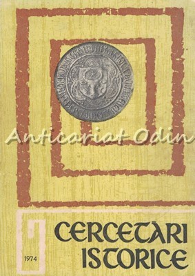 Cercetari Istorice V - Muzeul De Istorie A Moldovei - 1974 foto