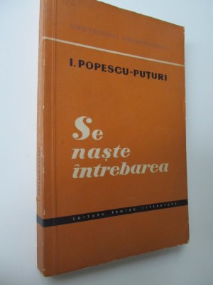 Se naste intrebarea - Ion Popescu Puturi foto