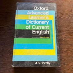 A. S. Hornby - Oxford advanced learner's dictionary of current english