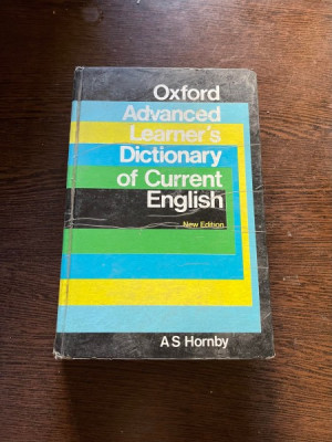 A. S. Hornby - Oxford advanced learner&amp;#039;s dictionary of current english foto