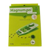 Capcana Furnici Gel Magnum Mylva, Insecticid Profesional, 3 buc x 5g, Interior/Exterior, Efect Rapid