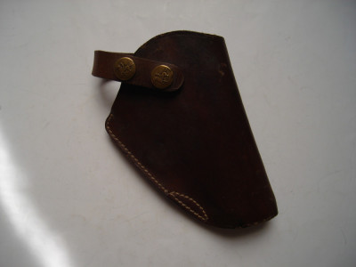 Toc piele pistol/revolver foto