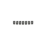 Grila radiator JEEP CHEROKEE, 09.2018-, fata, cu rama crom; negru mat