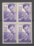 Romania.1956 Anul international al copilului bloc 4 XR.318, Nestampilat