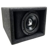 Subwoofer pasiv cu incinta, Phoenix Gold, 500 w rms, 1500 w max, difuzor 8", bass reflex