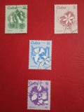 CUBA 1983, FLORA - SERIE COMPLETĂ ȘTAMPILATĂ