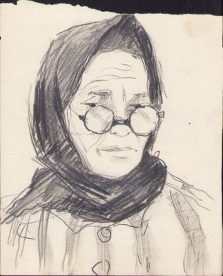 A1622 Schiță de Dimitrie &amp;bdquo;Puiu&amp;rdquo; Eitel, nesemnată foto