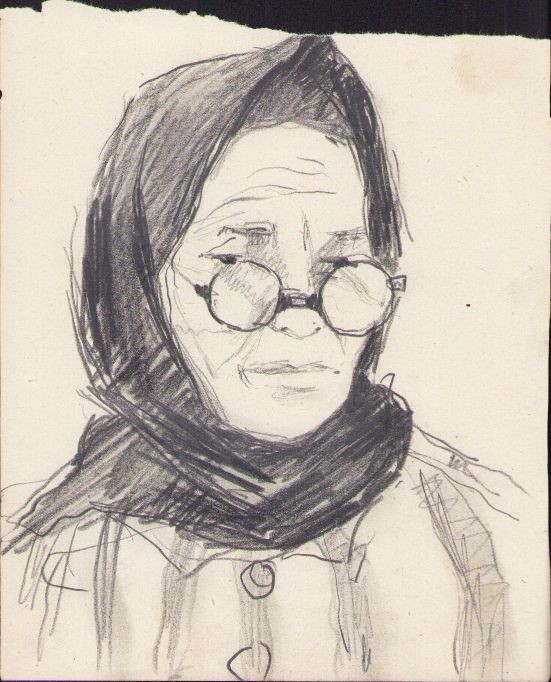 A1622 Schiță de Dimitrie &bdquo;Puiu&rdquo; Eitel, nesemnată