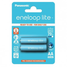 Acumulatori Panasonic Eneloop AA LITE R6 950mAh 2 Bucati / Set foto