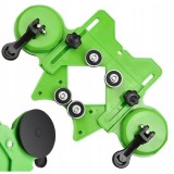 Ghidaj cu ventuza pentru dat gauri, sablon, interval de lucru, Kraft