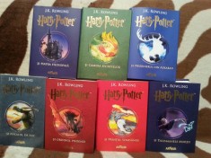 HARRY POTTER-J.K.ROWLING (7 VOL) EDITURA ARTHUR (CARTI NOI)