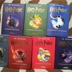 HARRY POTTER-J.K.ROWLING (7 VOL) EDITURA ARTHUR