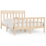 Cumpara ieftin Cadru de pat, 160x200 cm, lemn masiv de pin