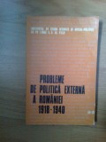 h3 Probleme de politica externa a Romaniei 1918-1940 (Vol.2)