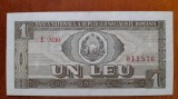 1 Leu 1966, Bancnote Rom&acirc;nești, Serii Consecutive E0030-011576/011577 - Colecție Numismatică