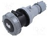 Conector alimentare AC, IEC 60309, IP67, 63A, 500V AC, 4 pini, PCE - 234-7